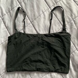 SKIMS fits everybody picot trim cropped cami